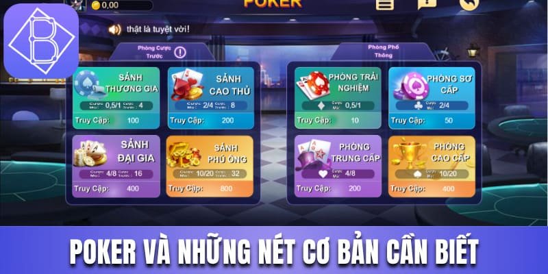 Poker và những nét cơ bản cần biết