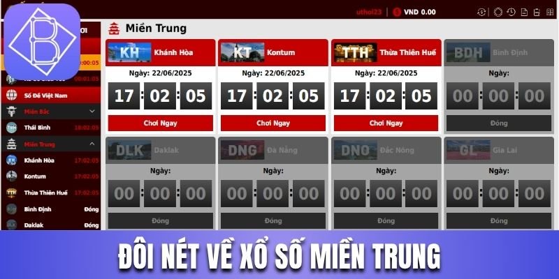 Xổ số miền Trung truyền thống nhưng hấp dẫn 