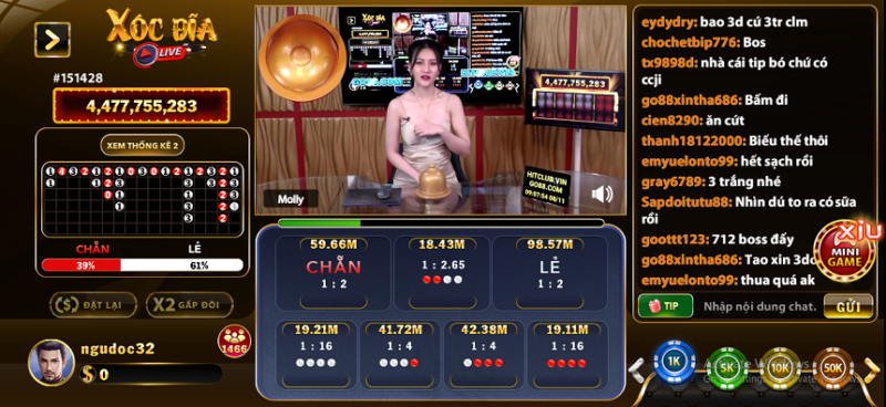 Các loại hình game xóc đĩa phổ biến khi tải về