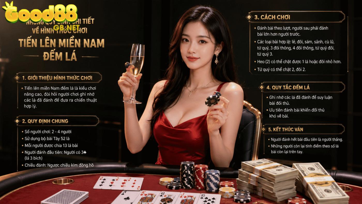 Hình Thức Chơi Tiến Lên Miền Nam Đếm Lá